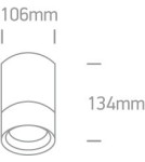 Outdoor ceiling lamps - One Light 75W Stromi S ceiling lamp 67132C/AN IP54 - product 2