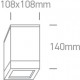 One Light kinkiet sufit ściana Lilea 67132D/AN IP54