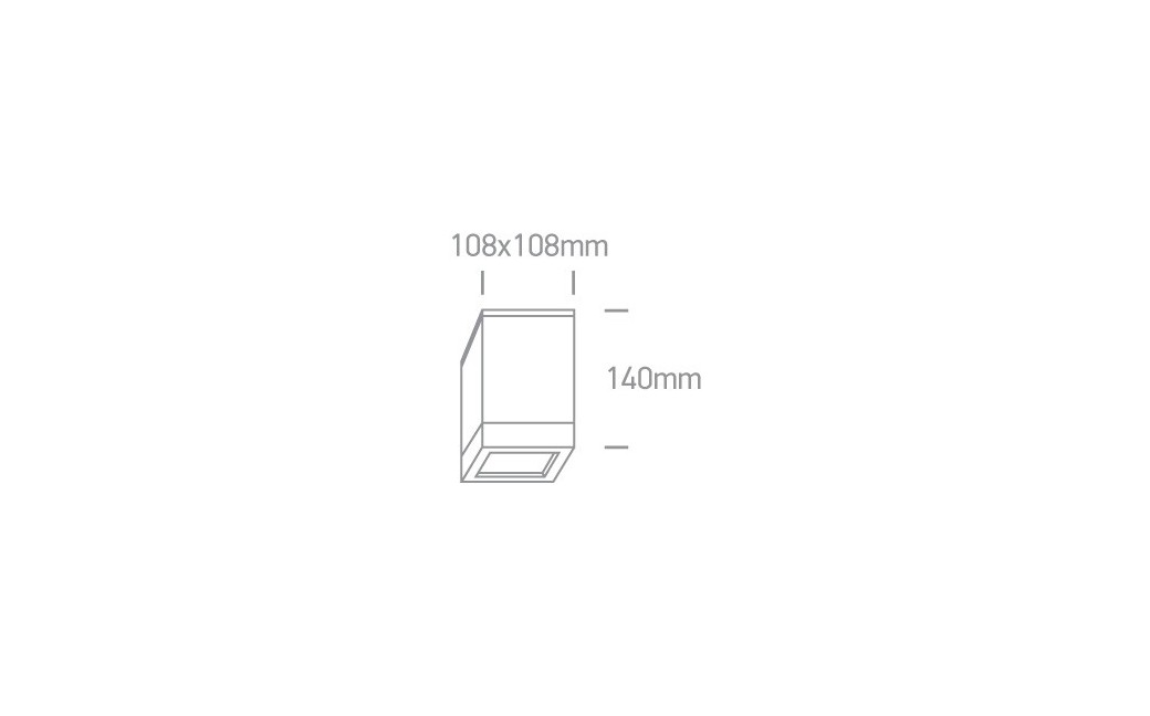 One Light kinkiet sufit ściana Lilea 67132D/AN IP54