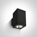 One Light kinkiet kostka antracyt Drymaia 67138A/B/W IP54