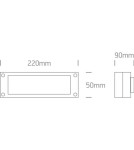 Lamps for path lighting - One Light universal wall lamp Goulemi 67174/G/D IP54 - product 2