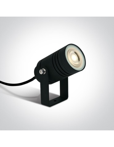 One Light garden spotlight black Martino 67198G/B IP65
