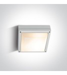 Outdoor ceiling lamps - One Light outdoor square plafond Kronia 67208/W IP54 - product 1