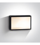 Outdoor wall lamps - One Light rectangular plafond Soros 67208B/B IP54 - product 1