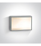 Outdoor wall lamps - One Light rectangular plafond Soros 67208B/G IP54 - product 1