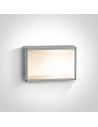 One Light rectangular plafond Soros 67208B/G IP54