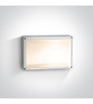 Outdoor wall lamps - One Light rectangular plafond Soros 67208B/W IP54 - product 1