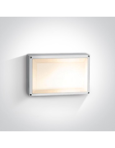 One Light plafon prostokąt Soros 67208B/W IP54