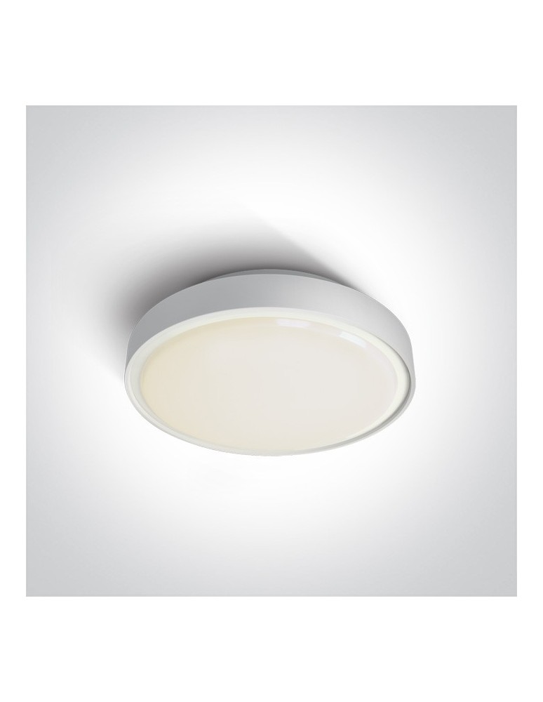 Outdoor ceiling lamps - One Light outdoor LED plafond Poka 2 67280AN/W/W IP65 - product kolory-swiatla.pl 1