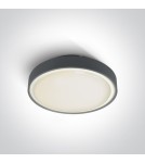 Outdoor ceiling lamps - One Light LED plafond round 36cm Poka 3 67280BN/AN/W IP65 - product 1