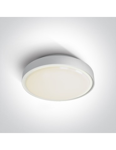 One Light LED plafond round 36cm Poka 3 67280BN/W/W IP65