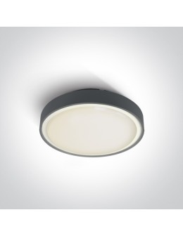 One Light plafon na zewnątrz antracytowy 26cm Rafti 67280E/AN IP65