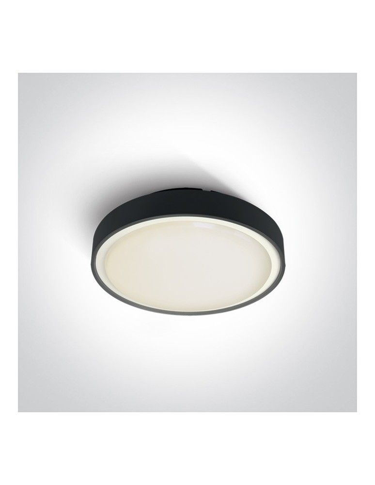 Outdoor ceiling lamps - One Light outdoor plafond black 26cm Rafti 67280E/AN IP65 - product kolory-swiatla.pl 1