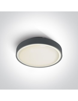 One Light plafon LED na zewnątrz antracytowy 30cm Rafti 2 67280EA/AN IP65