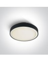 One Light LED outdoor plafond black 30cm Rafti 2 67280EA/AN IP65