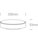 Outdoor ceiling lamps - One Light LED outdoor plafond black 30cm Rafti 2 67280EA/AN IP65 - product 2