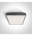 Outdoor ceiling lamps - One Light LED square outdoor plafond 30x30 Pirnari 2 67282AN/AN/W IP65 - product 1