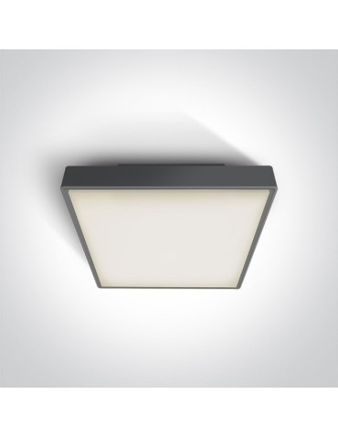One Light LED square outdoor plafond 30x30 Pirnari 2 67282AN/AN/W IP65