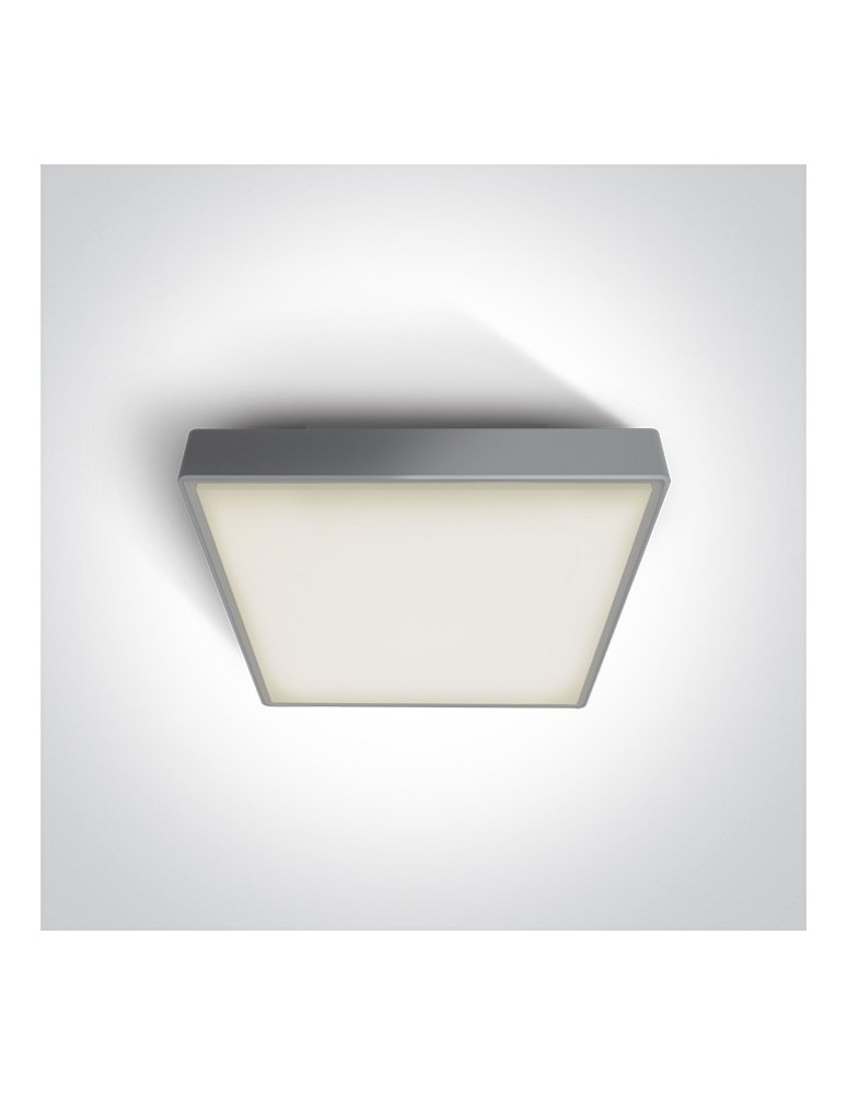 Outdoor ceiling lamps - One Light LED square outdoor plafond 30x30 Pirnari 2 67282AN/G/W IP65 - product kolory-swiatla.pl 1