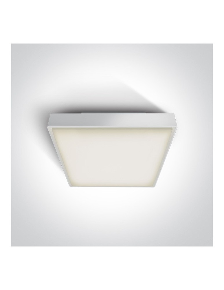 Outdoor ceiling lamps - One Light LED square outdoor plafond 30x30 Pirnari 2 67282AN/W/W IP65 - product kolory-swiatla.pl 1