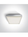One Light outdoor square plafond 22x22cm Miladeza 67282E/W IP65