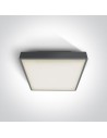 One Light square 30 cm outdoor plafond Warkiza 67282EA/AN IP65