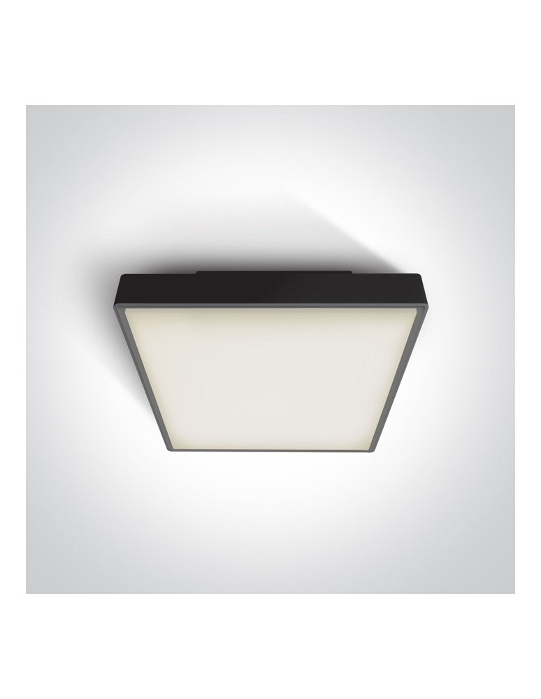 Outdoor ceiling lamps - One Light square 30 cm outdoor plafond Warkiza 67282EA/B IP65 - product kolory-swiatla.pl 1