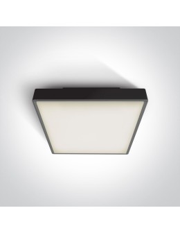 One Light plafon kwadratowy 30 cm na zewnątrz Warkiza 67282EA/B IP65