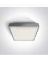 One Light square 30 cm outdoor plafond Warkiza 67282EA/G IP65