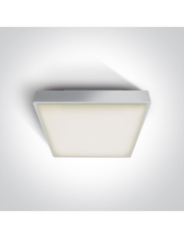 One Light square 30 cm outdoor plafond Warkiza 67282EA/W IP65