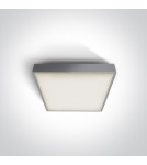 Outdoor ceiling lamps - One Light square plafond 22 cm grey Pirnari 67282N/G/W IP65 - product 1