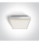 Outdoor ceiling lamps - One Light square plafond 22 cm white Pirnari 67282N/W/W IP65 - product 1