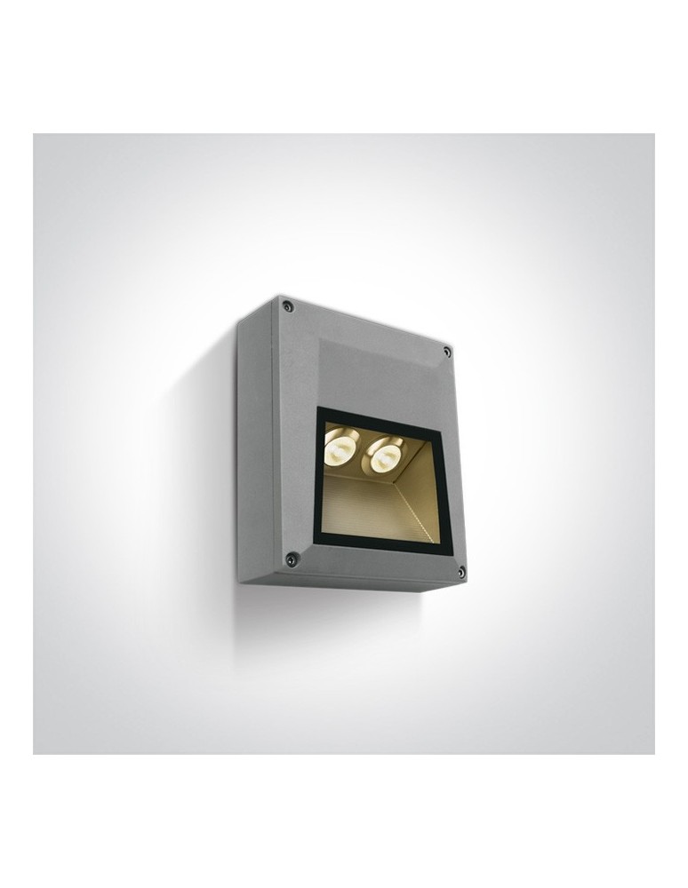 Lamps for path lighting - One Light façade wall lamp modern Kastella 67304/G/W IP54 - product kolory-swiatla.pl 1