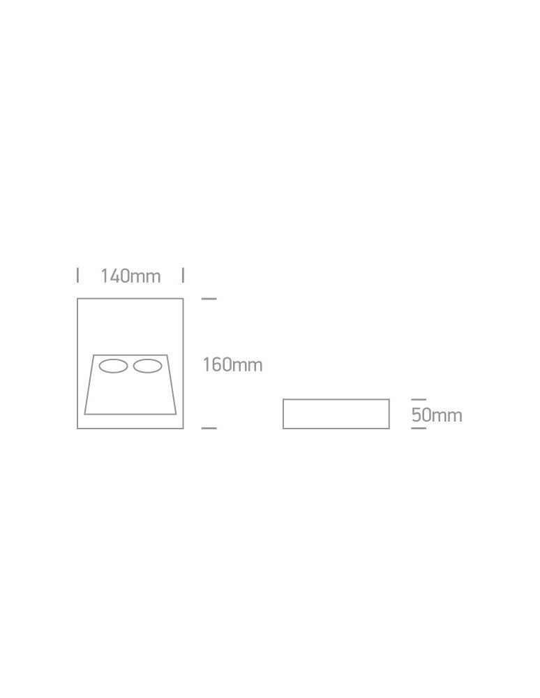 Lamps for path lighting - One Light façade wall lamp modern Kastella 67304/G/W IP54 - product kolory-swiatla.pl 2