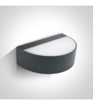 Outdoor wall lamps - One Light semi-circular wall sconce for facade Patima 67362B/AN/W IP54 - product 1