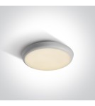 Outdoor ceiling lamps - One Light white LED plafond 25 cm outdoor indoor Livisi 67366/W/W IP54 - product 1