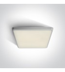 Outdoor ceiling lamps - One Light LED square plafond for apartment 30 cm Velo 67372/W/C IP54 - product 1