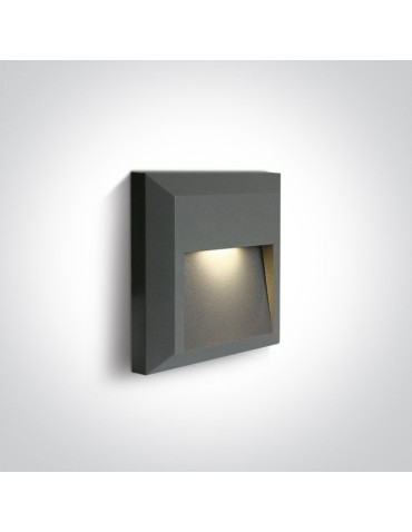 One Light LED wall lamp house garden façade Kesario 67388B/AN/W IP65