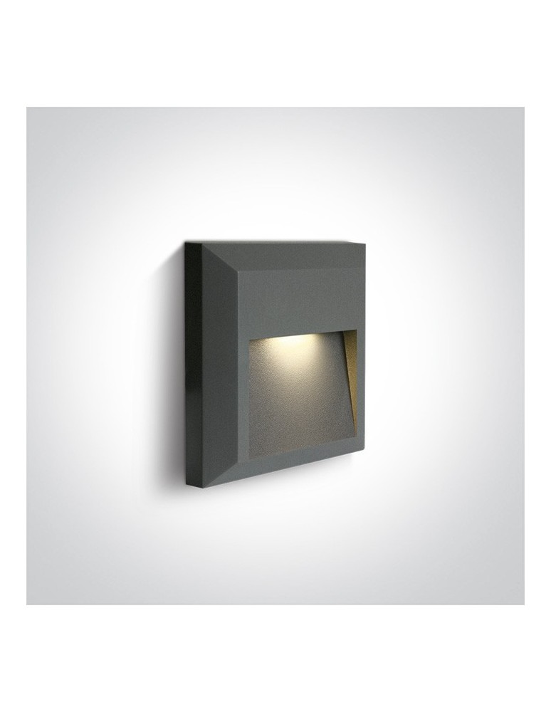 Lamps for path lighting - One Light LED wall lamp house garden façade Kesario 67388B/AN/W IP65 - product kolory-swiatla.pl 1