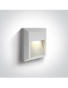 One Light LED wall lamp house garden façade Kesario 67388B/W/W IP65