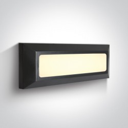 One Light kinkiet prostokątny LED dom ogród sklep Killini 67394/AN/W IP65