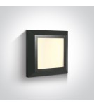 Lamps for path lighting - One Light slim LED square wall lamp home garden interior Stymfalia 67394A/AN/W IP65 - product 1