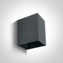 One Light kinkiet nowoczesny LED dom loft sklep Pellene 67398/AN/W IP54