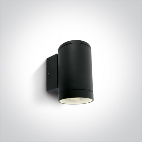 One Light kinkiet puszka na zewnątrz elewacja dom ogród Collio 67400D/B IP65