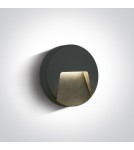 Lamps for path lighting - One Light LED wall lamp outdoor round house façade Drimos 67414/AN/W IP65 - product 1