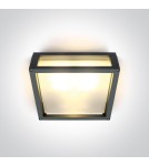 Outdoor ceiling lamps - One Light square wall lamp suitable for apartment Psofida S 67420B/AN IP54 - product 1