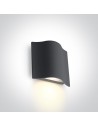 One Light outdoor wall lamp unique shape Efyra 67422/AN/W IP54