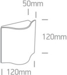 Outdoor wall lamps - One Light outdoor wall lamp unique shape Efyra 67422/AN/W IP54 - product 2