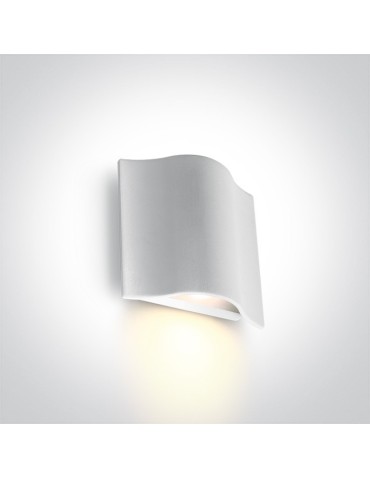 One Light outdoor wall lamp unique shape Efyra 67422/W/W IP54