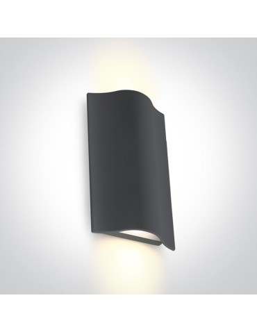 One Light kinkiet zewnętrzny pionowy wyjątkowy styl Efyra 2 67422A/AN/W IP54